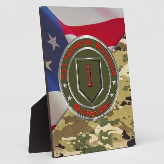 第1歩兵師団 フォトプラーク (側面)