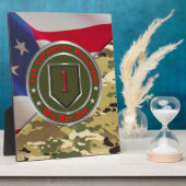 第1歩兵師団 フォトプラーク (側面)