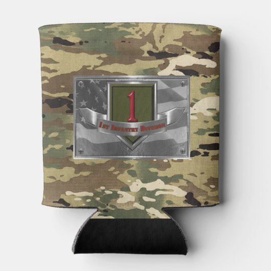 第1歩兵師団 缶クーラー (裏面)