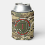 第1歩兵師団 缶クーラー (缶裏面)