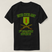 第1歩兵師団 Tシャツ (デザイン正面)