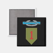 第1歩兵師団CIBマグネット マグネット (正面/裏面)