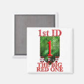 第1歩兵師団OEF退役軍人 マグネット (正面/裏面)