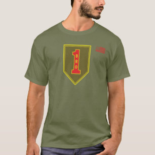 第1歩兵部門のパッチ·ビッグ·レッド·ワン Tシャツ
