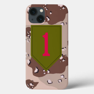 第1歩兵部隊"大きい赤1"の砂漠 iPhone 13ケース