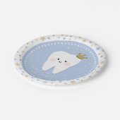 第1歯パーティー紙プレート ペーパープレート (アングル)