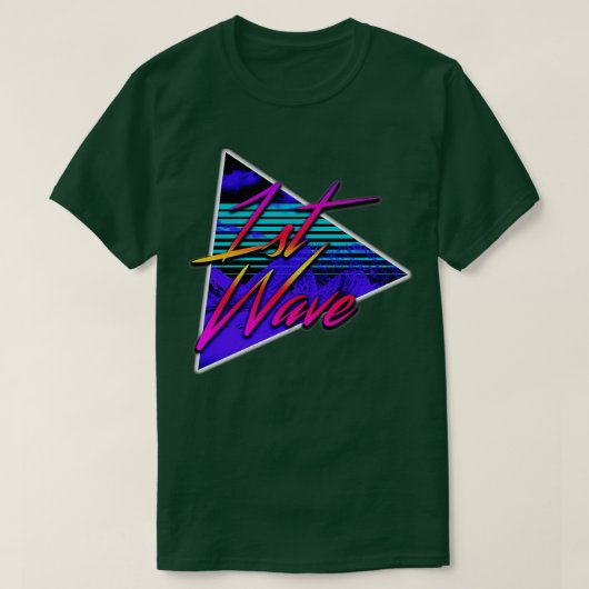 第1波ニューウェーブ2 Tシャツ (デザイン正面)