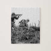 第1海兵師団の_Warイメージの海兵隊員 ジグソーパズル (縦)