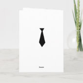 第1父の日のネクタイ…ed Togetherフォトカード カード (裏面)