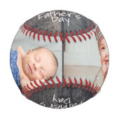 第1父素朴の日の台本2フォトコラージュ 野球ボール (正面)