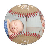 第1父素朴の日の脚本2フォトコラージュBas 野球ボール (正面)