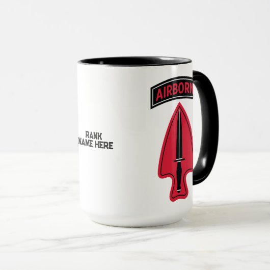 第1特殊部特殊部隊の操作分遣デルタ マグカップ (正面右)