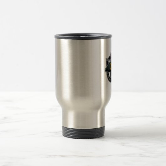 第1特殊部隊のグループの緑色のベレー帽の息子のイラクのマグ トラベルマグ (中央)