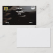 第1特殊部隊は獣医の抜け目がない名刺を分けます 名刺 (正面/裏面)