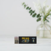 第1特殊部隊グループイラクvesson bookmarker スキニー名刺 (スタンド正面)