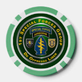 第1特殊部隊グループ ポーカーチップ (裏面)
