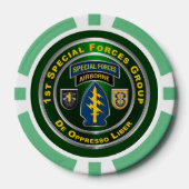 第1特殊部隊グループ ポーカーチップ (正面)