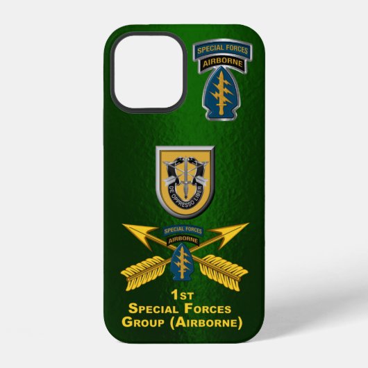 第1特殊部隊群カスタムデザイン iPhoneケース (裏面)