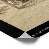 第1砲兵およびホットキスガンのバッテリE SD 1891 ポスター (角)