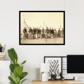 第1砲兵およびホットキスガンのバッテリE SD 1891 ポスター (ホームオフィス)