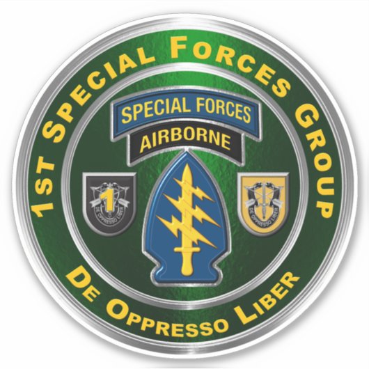 第1空挺部隊 シール (正面)