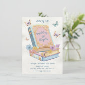 第1章のストーリーブック誕生日パーティー 招待状 (スタンド正面)