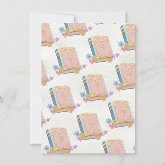 第1章ストーリーブック誕生日パーティー 招待状 (裏面)