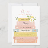 第1章ストーリーブック誕生日招待状 招待状 (正面)