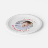 第1第2第3第4第5第7第10第20誕生日 ペーパープレート (アングル)