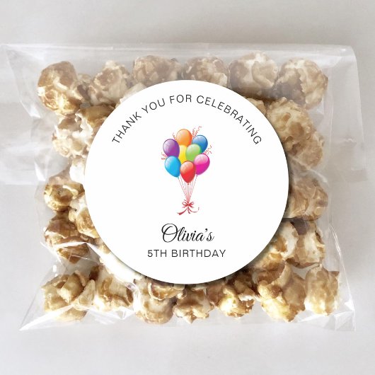 第1第2第3第4第5第7第8第9回誕生日パーティー ラウンドシール