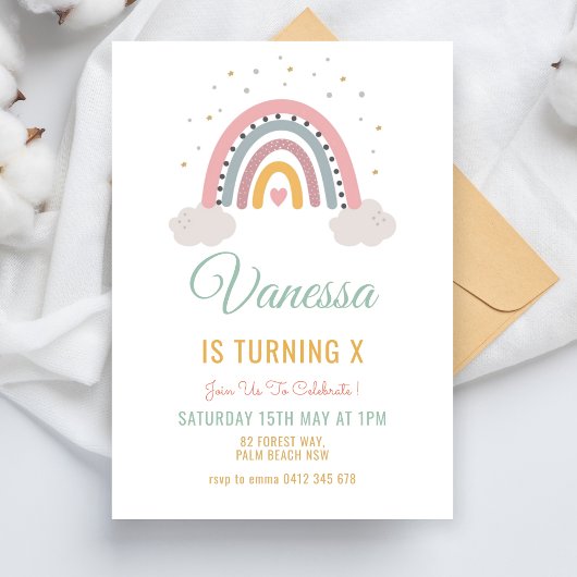 第1第2第3第4第5第7第8第9回誕生日パーティー 招待状