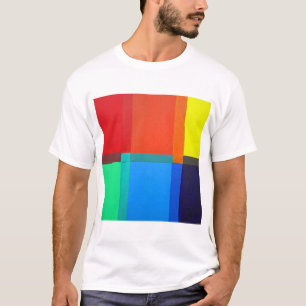 第1第2第3色抽象デザイン Tシャツ