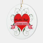 第1等級の先生 セラミックオーナメント (左)