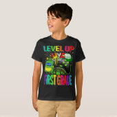 第1等級レベル上新学期のロック解除 Tシャツ (正面フル)