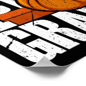 第1級バスケットボール新学期第1戦 ポスター (角)