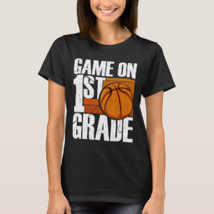 第1級バスケットボール新学期第1戦 Tシャツ
