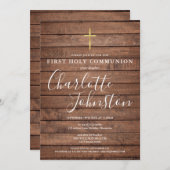 第1素朴回聖餐式 招待状 (正面/裏面)