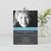 第1聖餐の招待状の男の子 招待状 (スタンド正面)