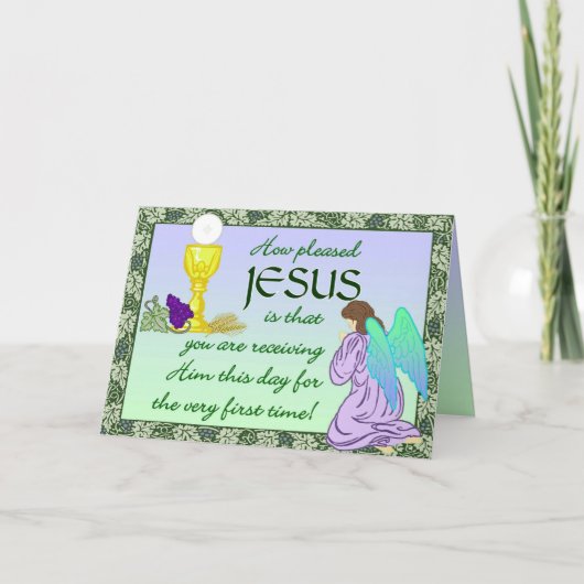 第1聖餐式カード カード (正面)