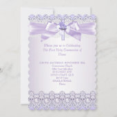 第1聖餐式ガールズクロスラベンダーパープル2 招待状 (裏面)