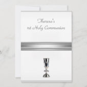 第1聖餐式パーティの招待状 招待状 (正面)