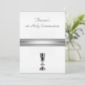 第1聖餐式パーティの招待状 招待状 (スタンド正面)