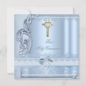 第1聖餐式ブルーレースの確認 招待状 (正面)