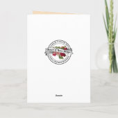 第1聖餐式ホストアリスヴィンテージバラ シーズンカード (裏面)