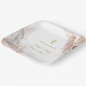 第1聖餐式ボホの花 ペーパープレート (傾斜あり)