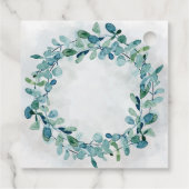 第1聖餐式メッセージカードの緑離れの フェイバータグ (裏面)