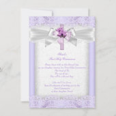 第1聖餐式ラベンダー女子第1期生 招待状 (正面)