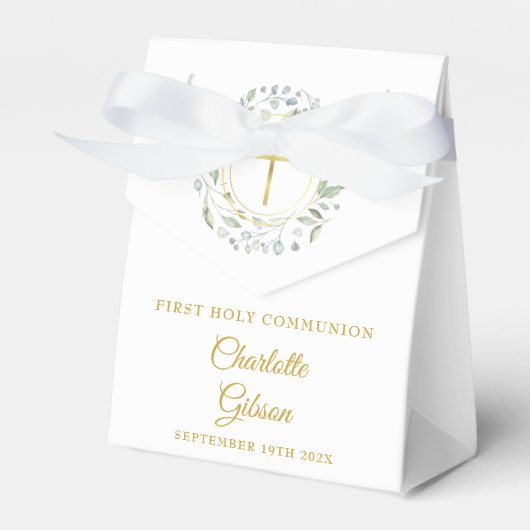 第1聖餐式ローレルグリーンリーガーランド フェイバーボックス (正面サイド)