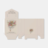 第1聖餐式伝統的バラ フェイバーボックス (折り畳みなし)