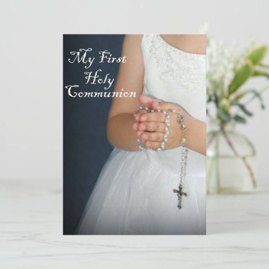 第1聖餐式4 招待状 (スタンド正面)